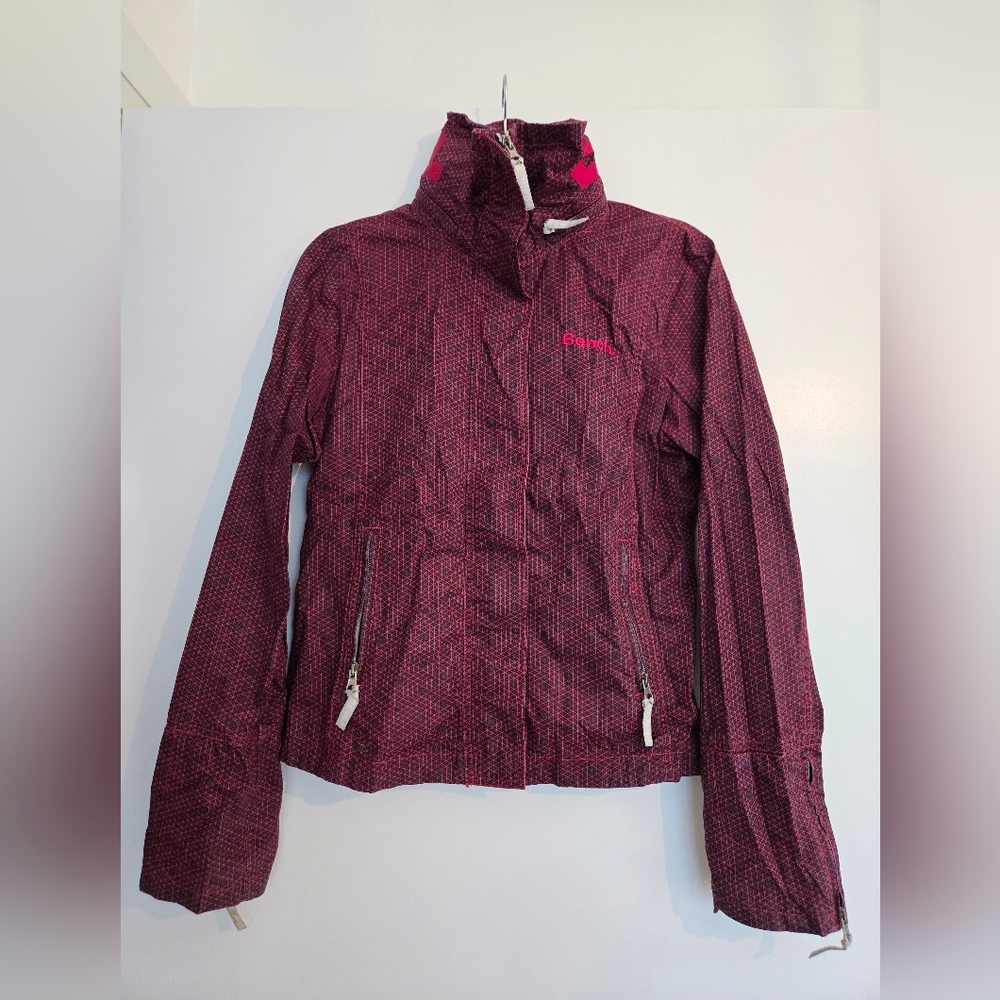 Bench Women's Pink Windbreaker Jacket
